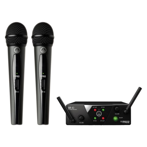 Mikrofonowy zestaw bezprzewodowy AKG WMS40 Mini2 Vocal Set BD US25A/C AKG