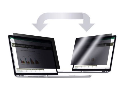 NATEC NFP-2287 filtr do ekranu 40,6 cm (16") Monitor/Laptop Bezramkowy filtr prywatności na wyswietlacz 2H NATEC