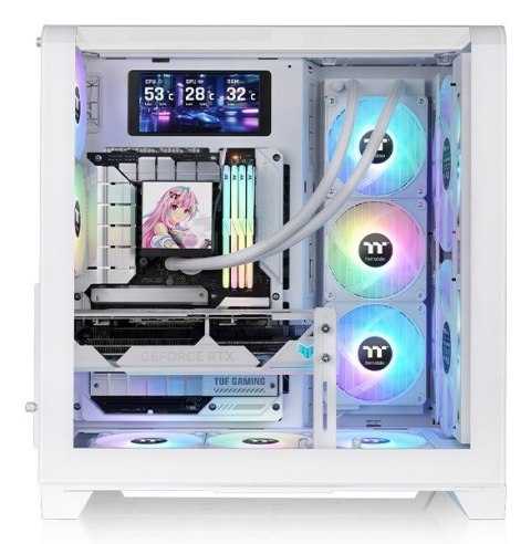 Obudowa Geh Thermaltake View 390 Air Midi Tower Snow White retail Thermaltake