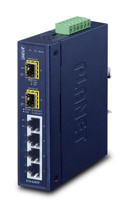 PLANET IGS-620TF łącza sieciowe Nie zarządzany Gigabit Ethernet (10/100/1000) Niebieski DIGITUS