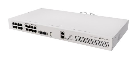 Przełącznik NET 16PORT 2SFP+/CRS418-8P-8G-2S+RM MIKROTIK MikroTik