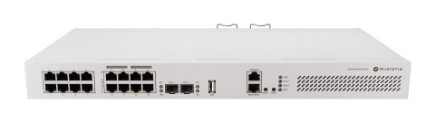 Przełącznik NET 16PORT 2SFP+/CRS418-8P-8G-2S+RM MIKROTIK MikroTik