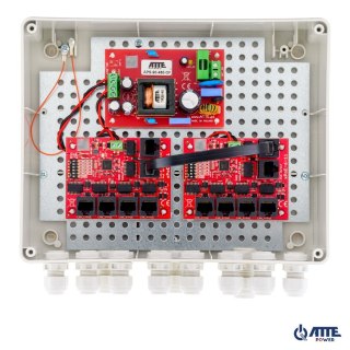 SWITCH ZEWNĘTRZNY 10-PORTOWY POE ATTE IP-9-11-L2 Atte