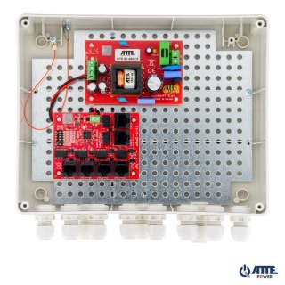 SWITCH ZEWNĘTRZNY 5-PORTOWY POE DO 5 KAMER IP ATTE IP-5-11-L2 Atte