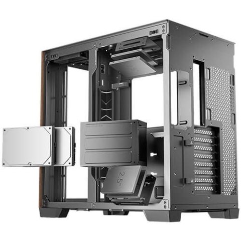 Antec C8 Wood Full Tower Czarny, Drewno Antec