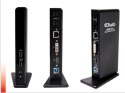 CLUB3D SenseVision USB3.0 Dual Display Docking Station Club 3D
