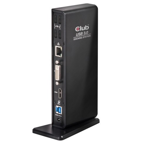 CLUB3D SenseVision USB3.0 Dual Display Docking Station Club 3D
