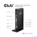 CLUB3D SenseVision USB3.0 Dual Display Docking Station Club 3D