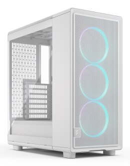 Epoch White TG RGB Clear tint FRACTAL DESIGN