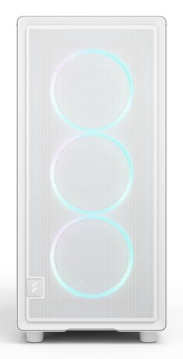 Epoch White TG RGB Clear tint FRACTAL DESIGN