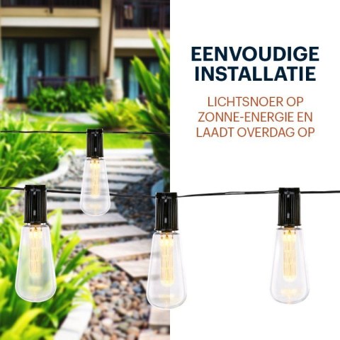 Grundig - Lampki ogrodowe solarne LED 3,35 m Grundig