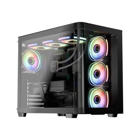 Obudowa komputerowa LC-Power Geh Midi ATX 8001B Pro-Storm Dark o.N. LC-POWER