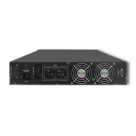 QOLTEC ZASILACZ AWARYJNY UPS RACK | 2KVA | 1600W | LCD Qoltec