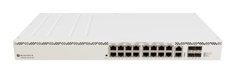 Switch Mikrotik CRS320-8P-8B-4S+RM 21p PoE (PoE+: 8; PoE++: 8; ) 600/963W Managed Gigabit/10G MikroTik