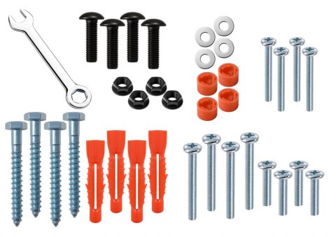 UCHWYT DO TV LCD/LED 40-75" 45KG AR-98 ART reg. pion i poziom 58-500mm maxVESA 600x400 ART