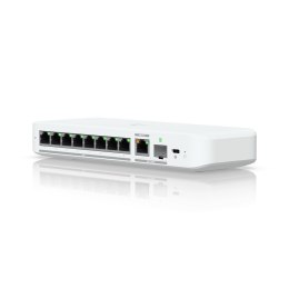 Ubiquiti UniFi Flex 2.5G Zarządzany L2 2.5G Ethernet (100/1000/2500) Obsługa PoE Montaż na biurku/ścianie Biały UBIQUITI