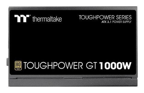 Zasilacz Thermaltake Toughpower GT 1000W ATX3.1/GEN5 80+G BK retail Thermaltake