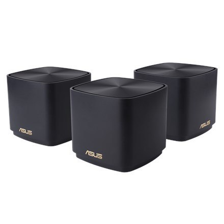 ASUS ZenWiFi XD4 Plus (B-3-PK) Dual-band (2.4 GHz/5 GHz) Wi-Fi 6 (802.11ax) Czarny 2 Wewnętrzne ASUS