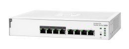 Aruba Instant On 1830 8G 4p Class4 PoE 65W Zarządzany L2 Gigabit Ethernet (10/100/1000) Obsługa PoE 1U Hewlett-Packard