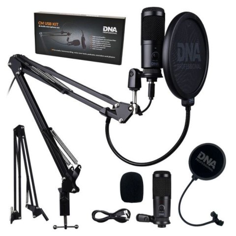 DNA CM USB KIT - Mikrofon pojemnościowy USB zestaw r DNA PROFESSIONAL