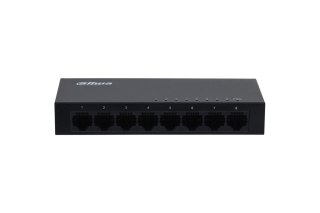 Dahua Technology Access DH-PFS3008-8GT Nie zarządzany L2 Gigabit Ethernet (10/100/1000) Czarny DAHUA