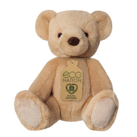 Eco Nation - Pluszowa maskotka / przytulanka Miś Teddy Bear 28 cm Eco-Friendly Eco Nation