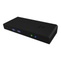 ICY BOX IB-DK2251AC Przewodowa USB 3.2 Gen 2 (3.1 Gen 2) Type-A Czarny RAIDSONIC