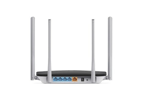 Mercusys AC12 router bezprzewodowy Fast Ethernet Dual-band (2.4 GHz/5 GHz) Czarny MERCUSYS