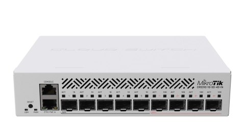 Mikrotik CRS310-1G-5S-4S+IN łącza sieciowe Zarządzany L3 Obsługa PoE 1U MikroTik