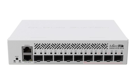 Mikrotik CRS310-1G-5S-4S+IN łącza sieciowe Zarządzany L3 Obsługa PoE 1U MikroTik