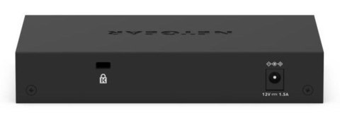 NETGEAR GS308E Zarządzany L2/L3 Gigabit Ethernet (10/100/1000) Obsługa PoE Czarny NETGEAR