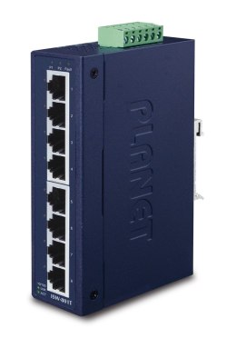 PLANET ISW-801T łącza sieciowe Nie zarządzany L2 Fast Ethernet (10/100) Niebieski Planet