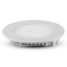 Panel LED V-TAC premium downlight 6W okrągły fi120 VT-607 4000K 490lm