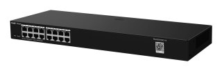 Ruijie Networks RG-ES200 Zarządzany L2 Gigabit Ethernet (10/100/1000) Montaż na biurku/ścianie Czarny Ruijie