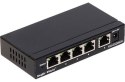 Ruijie Networks RG-ES205GC łącza sieciowe Zarządzany L2 Gigabit Ethernet (10/100/1000) Czarny Ruijie