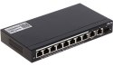Ruijie Networks RG-ES210GS-P łącza sieciowe Zarządzany L2 Gigabit Ethernet (10/100/1000) Obsługa PoE Czarny Ruijie