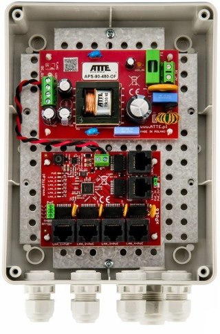SWITCH 5-PORTOWY POE ATTE IP-5-11-M2 Atte
