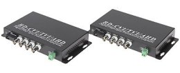 Światłowodowy konwerter wideo OVH-4D/SC 4x VIDEO + RS-485 komplet TXRX Inne