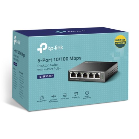 Switch TP-LINK TL-SF1005P (5x 10/100Mbps) TP-LINK