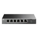 Switch TP-Link TL-SG1006PP Gigabitowy przełącznik typu Desktop, 6 portów, w tym 3 porty PoE+ i 1 port PoE++ TP-LINK