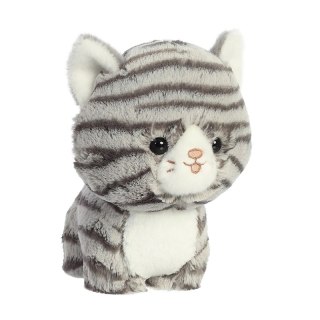 Teddy Pets - Pluszowa maskotka / przytulanka Kot Szary Pręgowany 17 cm Teddy Pets