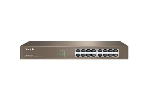 Tenda 16-port Gigabit Ethernet Switch Nie zarządzany Niebieski Tenda