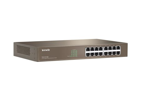 Tenda 16-port Gigabit Ethernet Switch Nie zarządzany Niebieski Tenda
