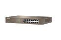 Tenda 16-port Gigabit Ethernet Switch Nie zarządzany Niebieski Tenda