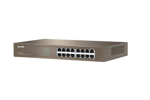 Tenda 16-port Gigabit Ethernet Switch Nie zarządzany Niebieski Tenda