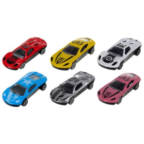 Zestaw ciężarówka TIR z 6 autami 26303 ISO TRADE