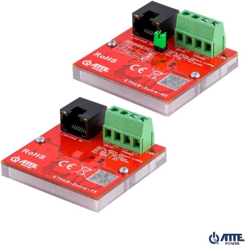 Zestaw konwerterów ATTE ETH10-2wire-SET Atte