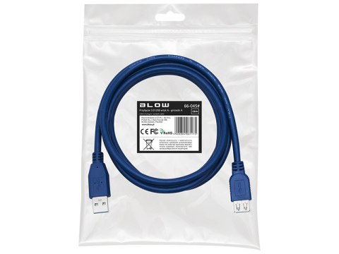 USB připojení a - 3.0 1,5m zásuvkový závěsek s výdechem