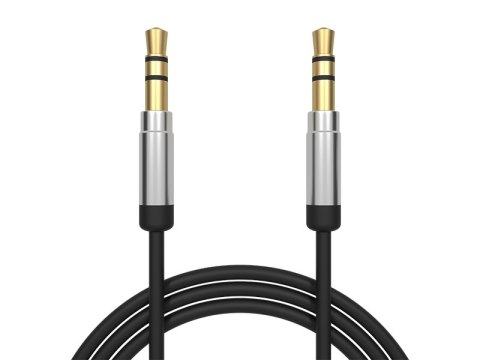 Konektor konektor 3,5° - zástrčka 3,5° 1m kovový aux blow