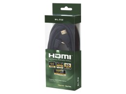 Przyłącze hdmi-hdmi classic kątowe 5m Blow